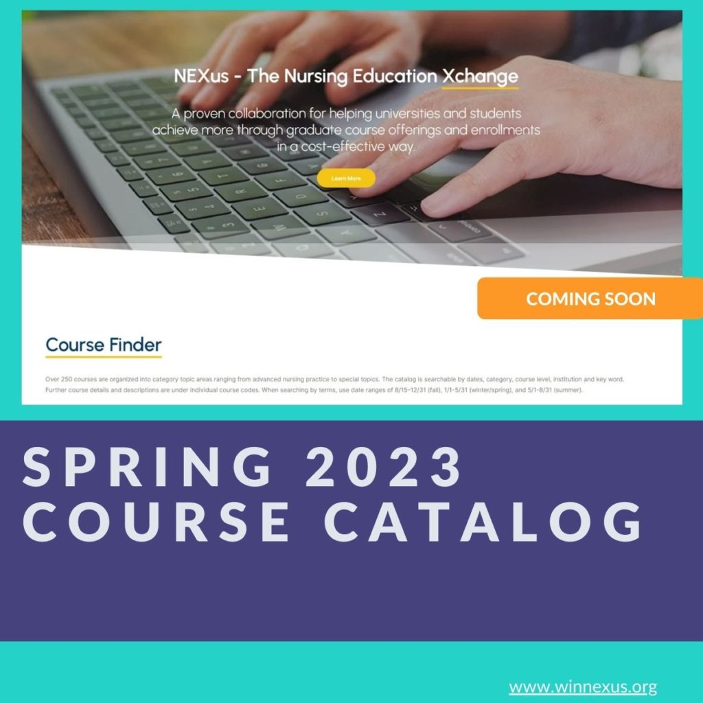 SOON: New Catalog for Spring 2023 Courses