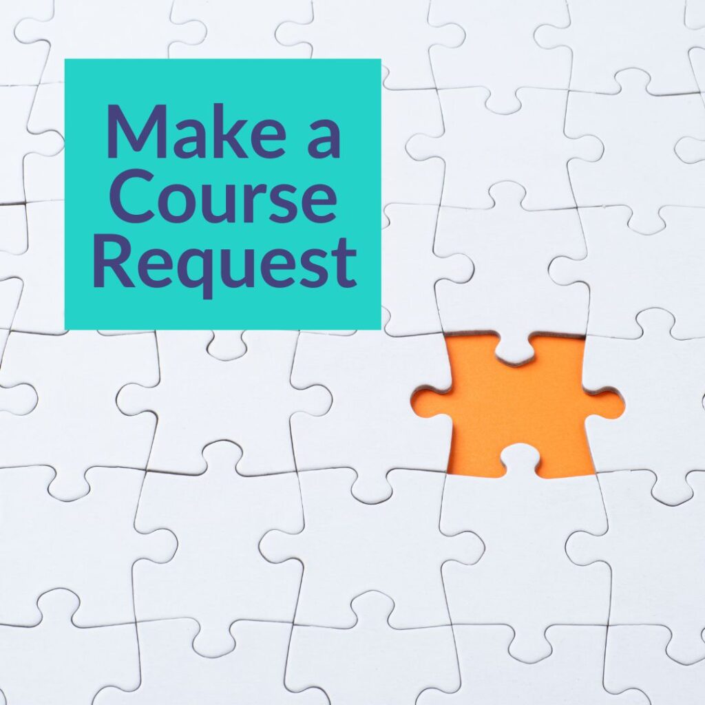 NEW FEATURE Request a Course